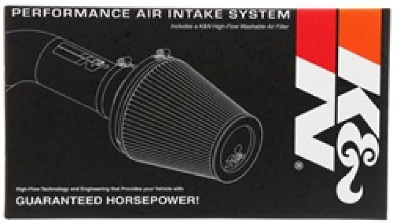 K&N 69 Series Typhoon Performance Intake Kit - Silver for 13-14 Nissan Altima 2.5L L4