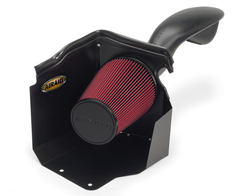 Airaid 99-06 Chevy Silverado 4.8/5.3/6.0L (w/Low Hood) CAD Intake System w/ Tube (Oiled / Red Media)