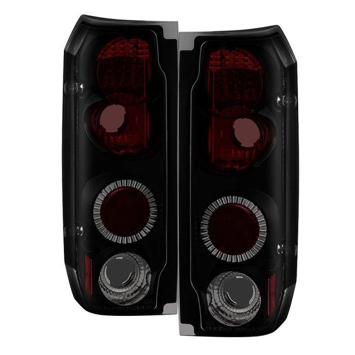 Spyder Ford F150 87-96/Ford Bronco 88-96 Euro Style Tail Lights Black Smoke ALT-YD-FF15089-BSM