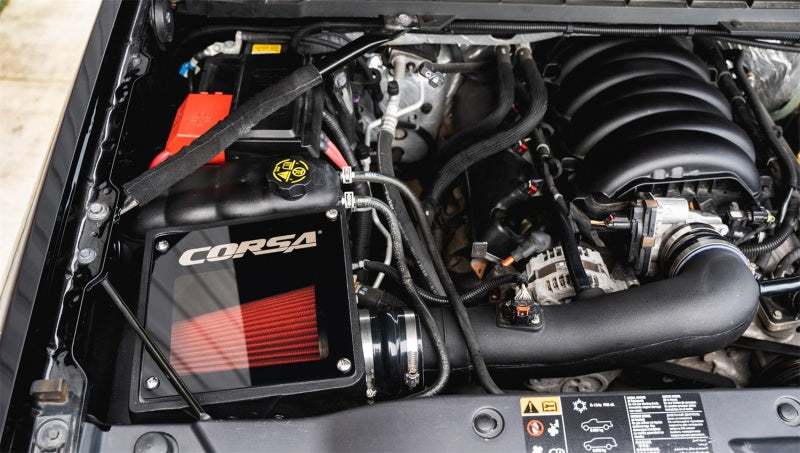 Corsa 2019 Chevrolet Silverado 1500 5.3L V8 Classic Body Style Only Closed Box Air Intake w/ DryTech