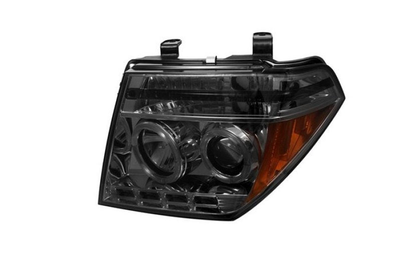 Spyder Nissan Frontier 05-08 Projector Headlights LED Halo LED Smke PRO-YD-NF05-HL-SM