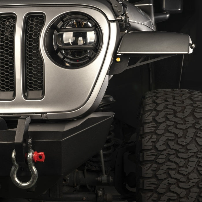 Rugged Ridge Chop Brackets Front Fender 18-20 Jeep Wrangler JL/JT Non-Rubicon