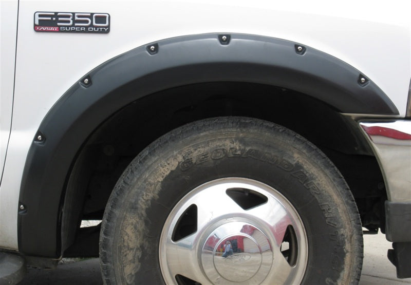 Lund 99-07 Ford F-250 RX-Rivet Style Smooth Elite Series Fender Flares - Black (2 Pc.)