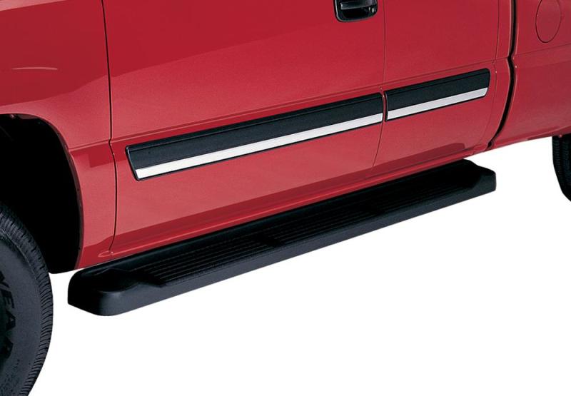 Lund 02-09 Jeep Liberty (52in) Factory Style Multi-Fit Running Boards - Black