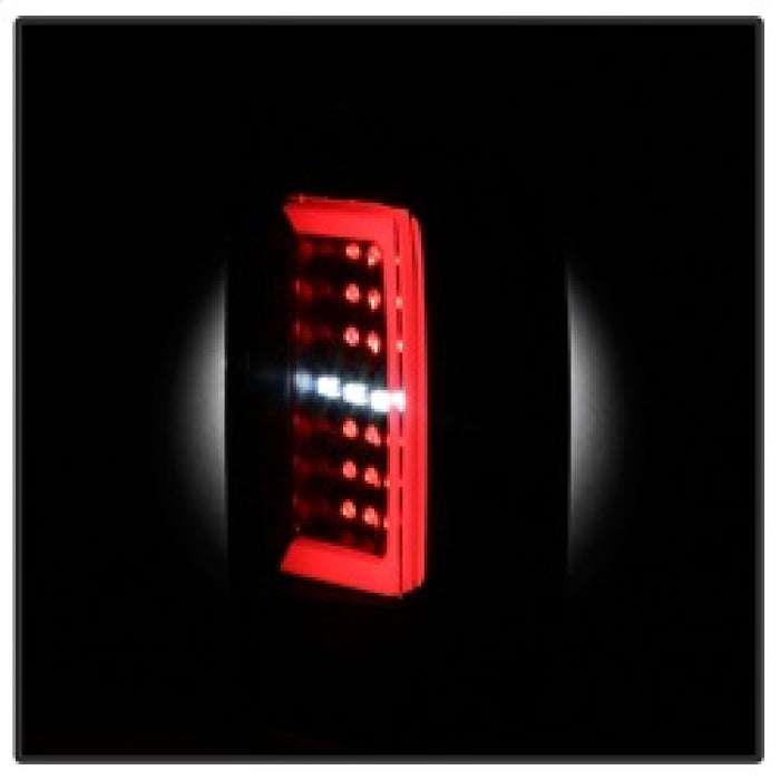 Spyder Chevy Colorado 2015-2017 Light Bar LED Tail Lights - Black ALT-YD-CCO15-LED-BK